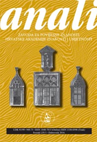 Anali Zavoda za povijesne znanosti Hrvatske akademije znanosti i umjetnosti  u Dubrovniku