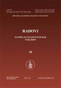 Radovi Zavoda za znanstveni rad Varaždin = Papers of the Institute for Scientific Research Work in Varaždin.